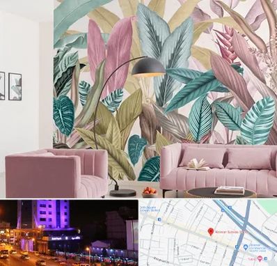 کاغذ دیواری ارزان در آبرسان تبریز