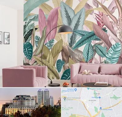 کاغذ دیواری ارزان در فرشته 