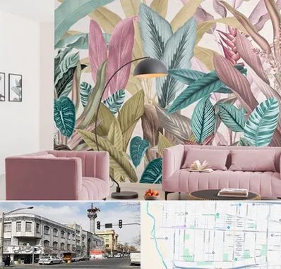 کاغذ دیواری ارزان در 17شهریور