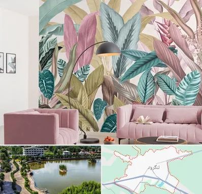 کاغذ دیواری ارزان در لنگرود