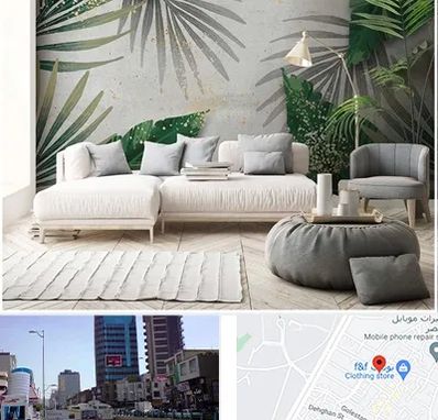 وارد کننده کاغذ دیواری در چهارراه طالقانی کرج 