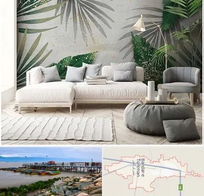 وارد کننده کاغذ دیواری در بندر ترکمن