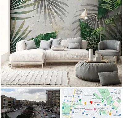 وارد کننده کاغذ دیواری در بلوار فردوسی مشهد 