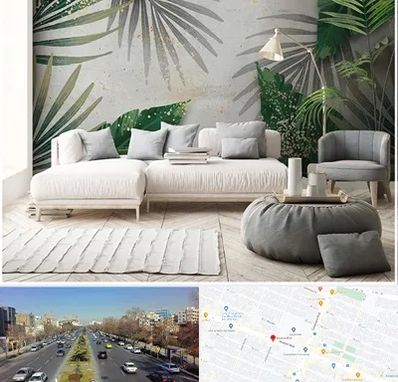 وارد کننده کاغذ دیواری در بلوار معلم مشهد 