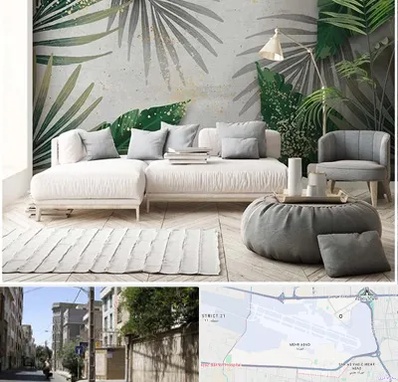 وارد کننده کاغذ دیواری در مهرآباد