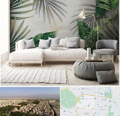 وارد کننده کاغذ دیواری در نازی آباد 