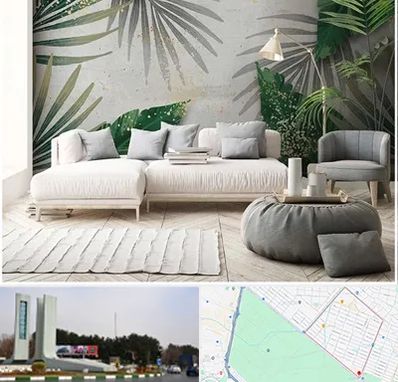 وارد کننده کاغذ دیواری در بلوار فلسیطین مشهد