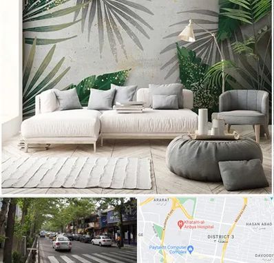 وارد کننده کاغذ دیواری در ظفر 