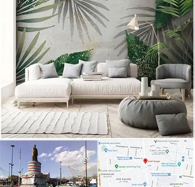 وارد کننده کاغذ دیواری در کارگر جنوبی 