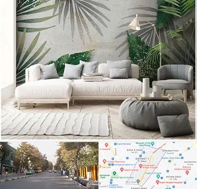 وارد کننده کاغذ دیواری در شریعتی 