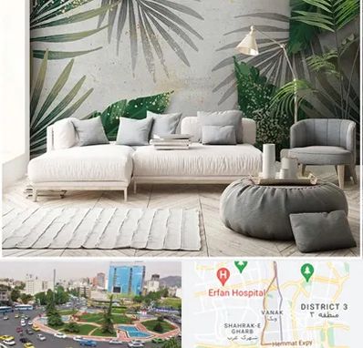 وارد کننده کاغذ دیواری در ونک 