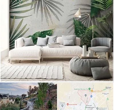 وارد کننده کاغذ دیواری در باغستان کرج 