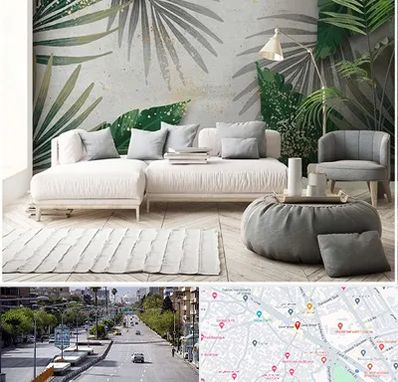 وارد کننده کاغذ دیواری در خیابان زند شیراز 