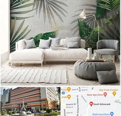 وارد کننده کاغذ دیواری در سهروردی 