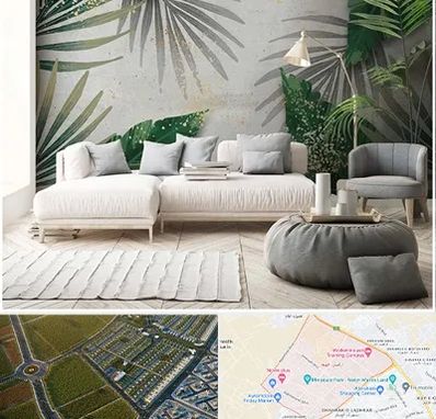 وارد کننده کاغذ دیواری در الهیه مشهد 