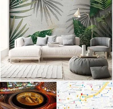 وارد کننده کاغذ دیواری در میدان ولیعصر 