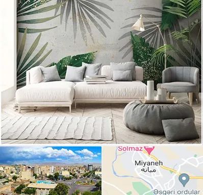 وارد کننده کاغذ دیواری در میانه