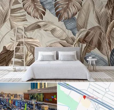 فروش عمده کاغذ دیواری در لاله پارک تبریز