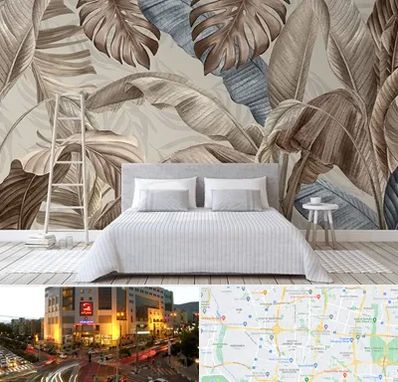 فروش عمده کاغذ دیواری در جنت آباد تهران 