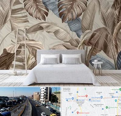 فروش عمده کاغذ دیواری در پیروزی 