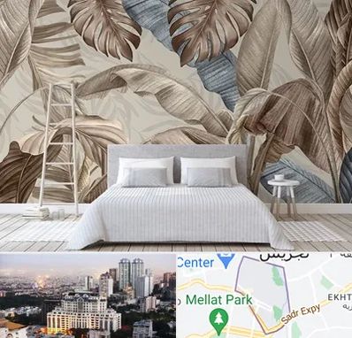 فروش عمده کاغذ دیواری در الهیه 