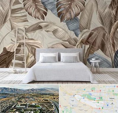 فروش عمده کاغذ دیواری در منطقه 21 تهران 