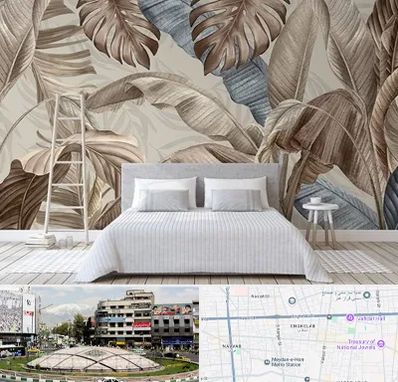 فروش عمده کاغذ دیواری در مرکز تهران