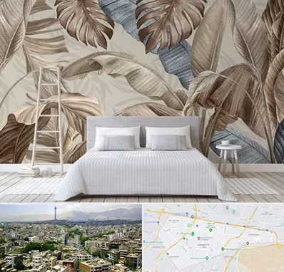 فروش عمده کاغذ دیواری در منطقه 8 تهران 