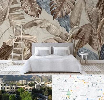 فروش عمده کاغذ دیواری در دیباجی 