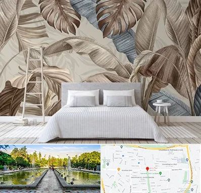 فروش عمده کاغذ دیواری در سرسبز 