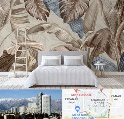 فروش عمده کاغذ دیواری در شهرک غرب 