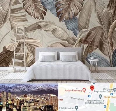 فروش عمده کاغذ دیواری در جردن 