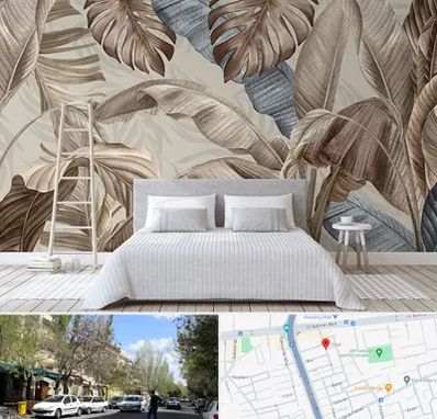 فروش عمده کاغذ دیواری در کوی فیروز تبریز