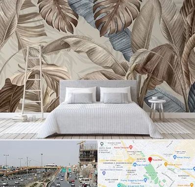 فروش عمده کاغذ دیواری در بلوار توس مشهد 