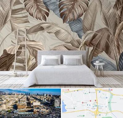 فروش عمده کاغذ دیواری در شهرک راه آهن 