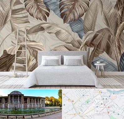 فروش عمده کاغذ دیواری در عفیف آباد شیراز 