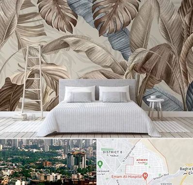 فروش عمده کاغذ دیواری در عظیمیه کرج 