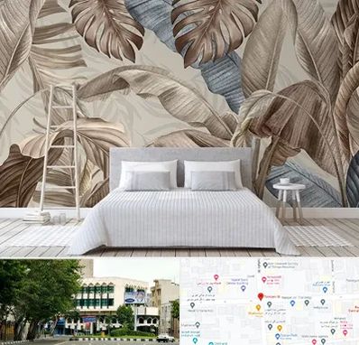 فروش عمده کاغذ دیواری در طالقانی 