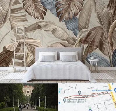 فروش عمده کاغذ دیواری در بلوار معلم رشت 