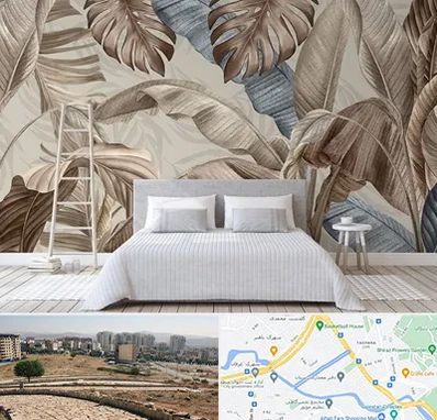 فروش عمده کاغذ دیواری در کوی وحدت شیراز 