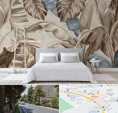 فروش عمده کاغذ دیواری در مهرویلا کرج 