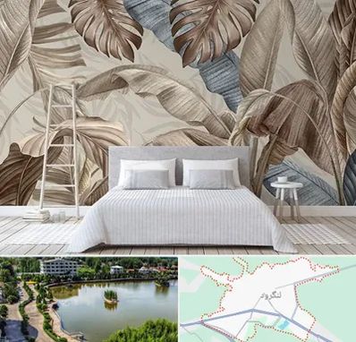 فروش عمده کاغذ دیواری در لنگرود