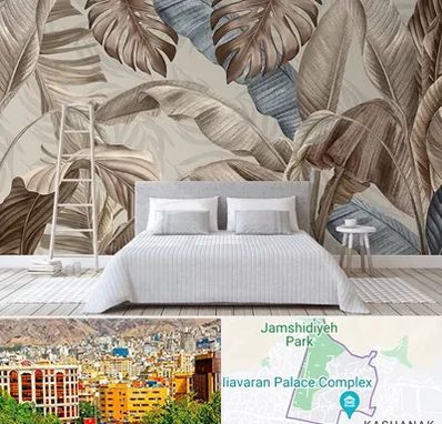 فروش عمده کاغذ دیواری در نیاوران 