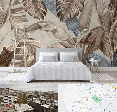 فروش عمده کاغذ دیواری در شمیران نو 