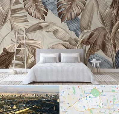 فروش عمده کاغذ دیواری در منطقه 19 تهران 