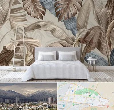 فروش عمده کاغذ دیواری در منطقه 4 تهران 