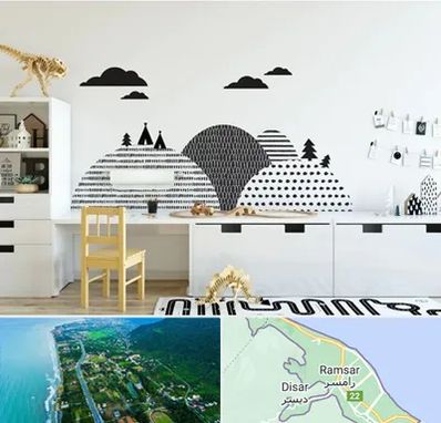 فروش برچسب دیواری در رامسر