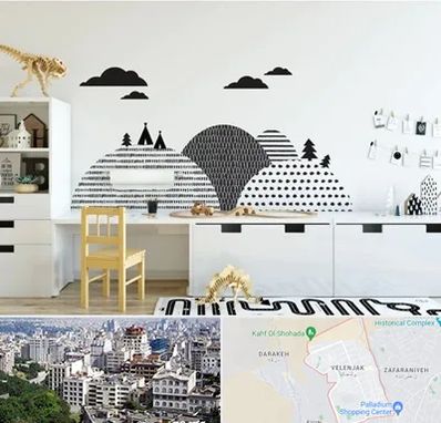 فروش برچسب دیواری در ولنجک 