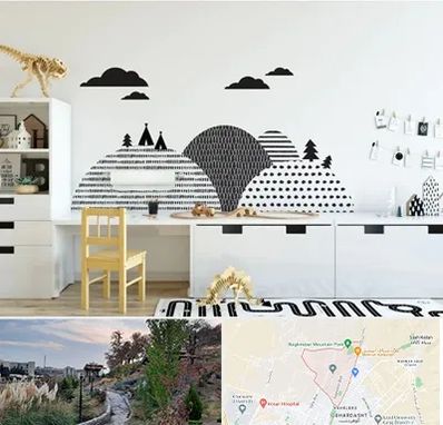 فروش برچسب دیواری در باغستان کرج 