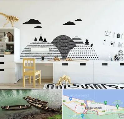 فروش برچسب دیواری در بندر انزلی